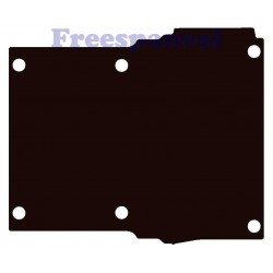 Vloer 12mm Multiplex Anti-slip Combo, Berlingo, Partner, Doblo en City