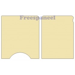 Zijwanden 6,5mm Multiplex Blank Daily