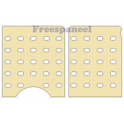 Zijwanden 12mm Multiplex Blank Daily