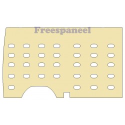 Zijwanden 12mm Multiplex Blank Sprinter