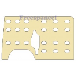 Zijwanden 12mm Multiplex Blank Trafic en Primastar